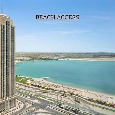 Wyndham Grand Doha West Bay Beach Eksteriør bilde Beach access